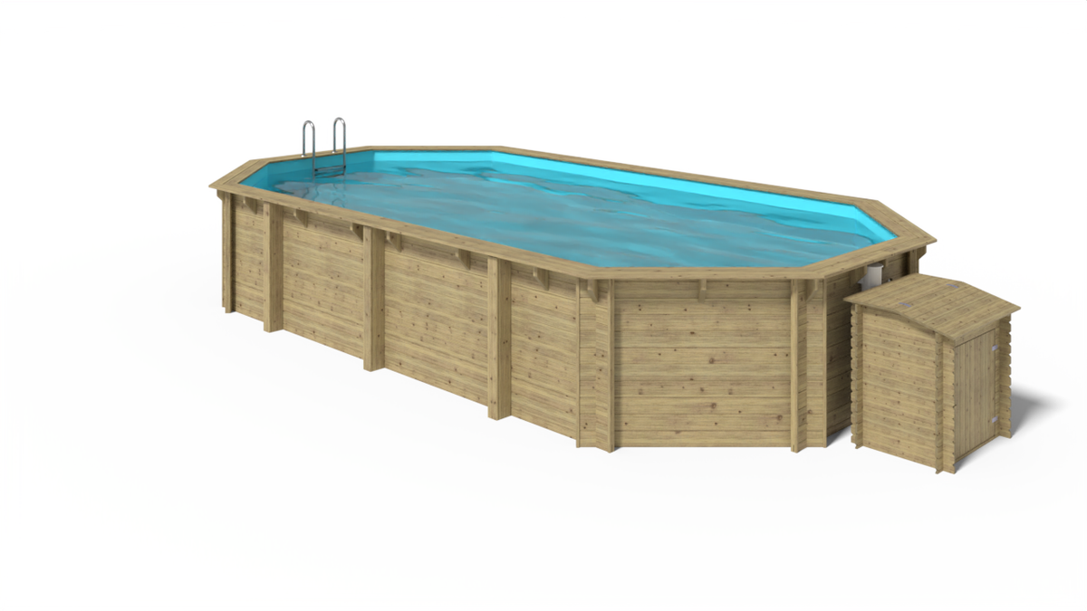 Piscina Elevada/Enterradas - Madera (Redonda) - Riviera D434cm (8,95m3 –  IOT-POOL