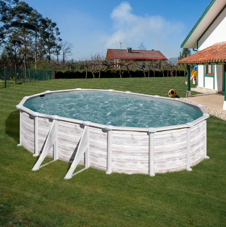 Piscina de aço decoração nórdica Groenlandia - IOT-POOL