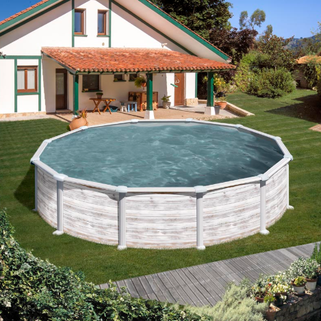 Piscina de aço decoração nórdica Groenlandia - IOT-POOL