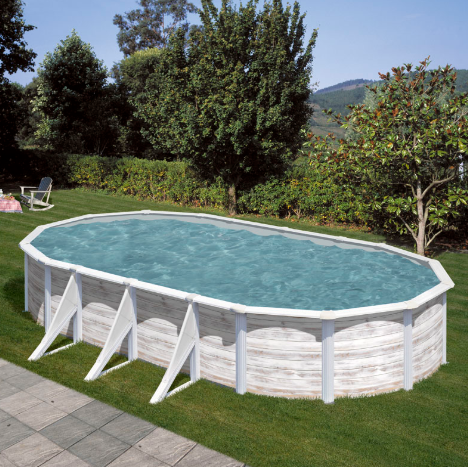 Piscina de aço decoração nórdica Finlândia