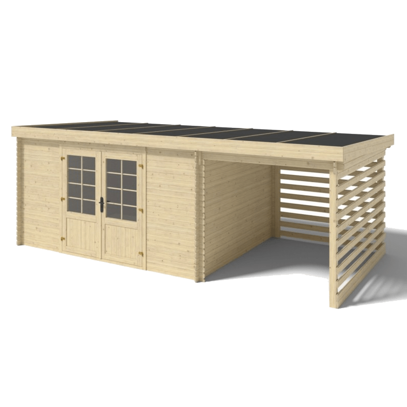 Casetta da giardino in legno Tromso 609 x 306 x 215 cm