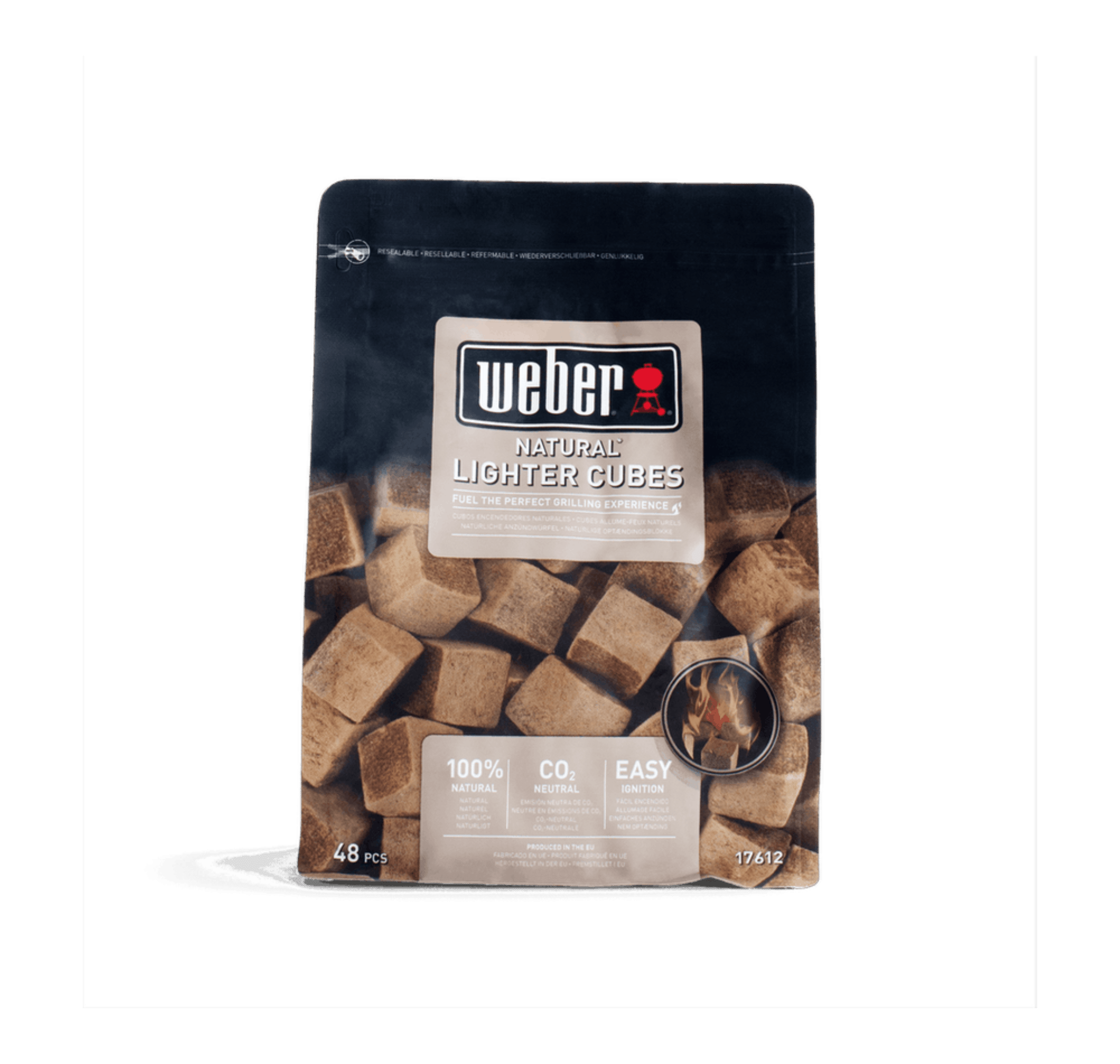 Acendalhas Weber Lighter Cubes 22 e 48 unidades