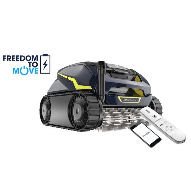 Aspirador de Piscina automático a bateria sem fios FREERIDER RF 5600 iQ limpa fundos robot ZODIAC