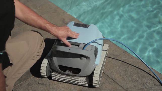 Aspirador Elétrico Dolphin Z3i Maytronics Aspirador de Piscina robot limpa fundos Maytronics