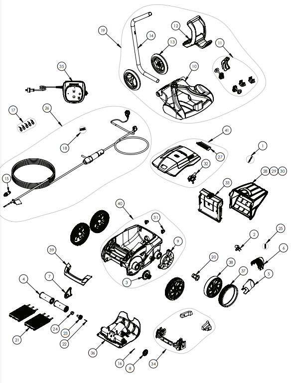 Aspirateur RA 6300 iQ - Pièces supplémentaires