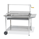 Barbecue argentin Exclusive Inox . 100cm et 80cm