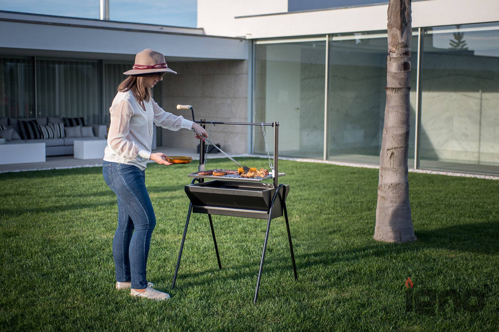 Barbecue / grelhador Argentino 70cm