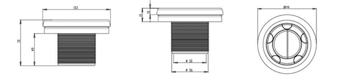 Skimmer 17,5 Lt - Wide Mouth