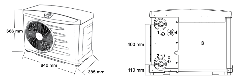 Pompa di calore Z200 M2, M3, M4 e M5