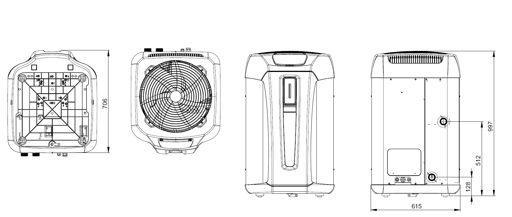 Bomba de calor Z550 iQ Zodiac