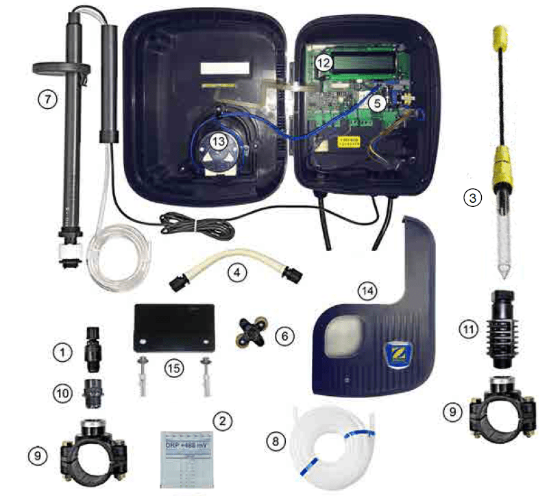 Chlor Expert / Chlor Perfect Zodiac-Dosierpumpe - Ersatzteile