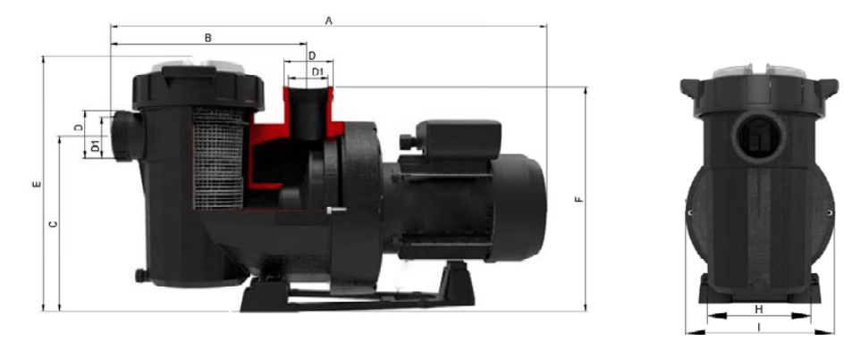 pompe de filtration Victoria plus