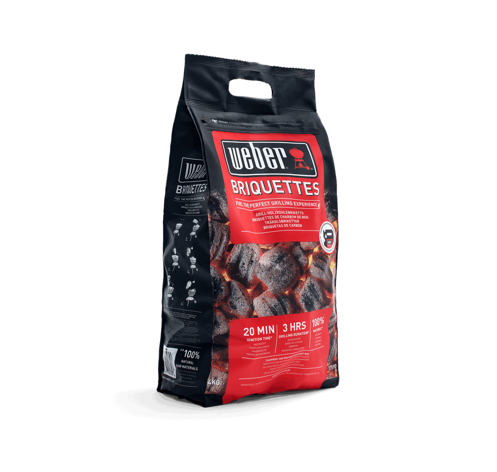 Briquettes Weber - 4 et 8 kg