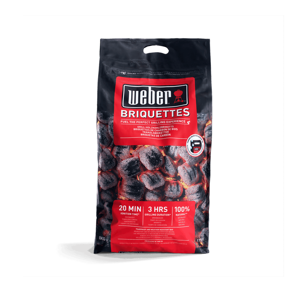 Briquettes Weber - 4 et 8 kg