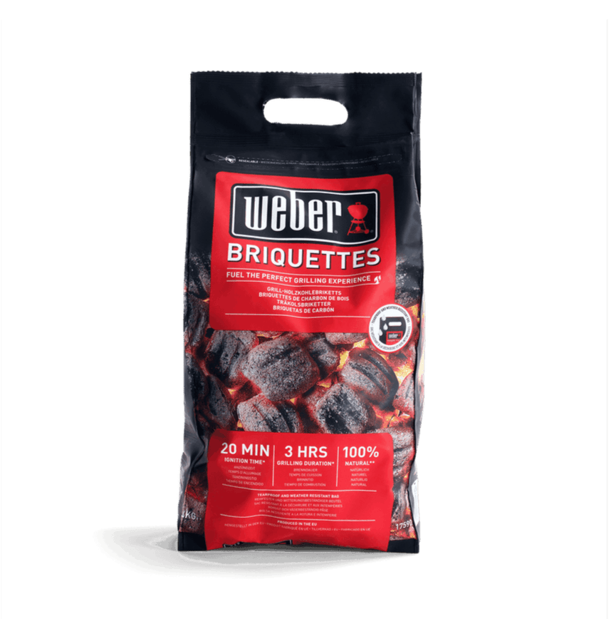 Briquettes Weber - 4 et 8 kg