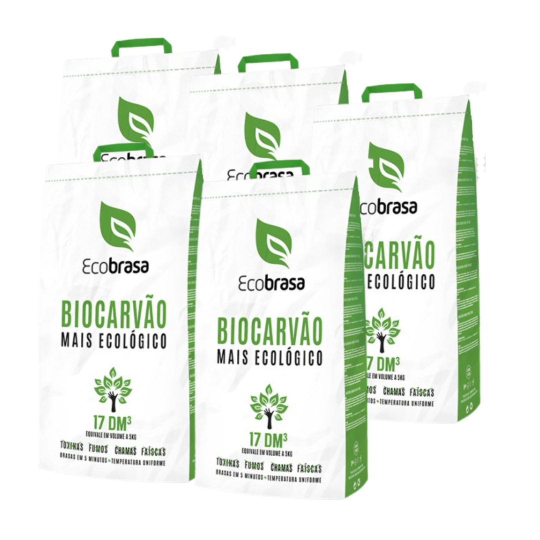 Carbón ecológico - Biochar 17 dm3