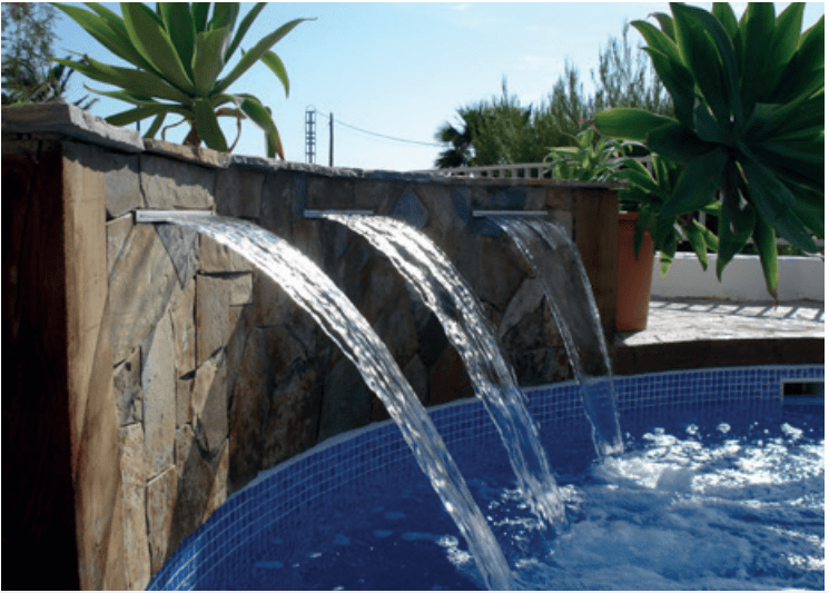 Aqua pure waterval