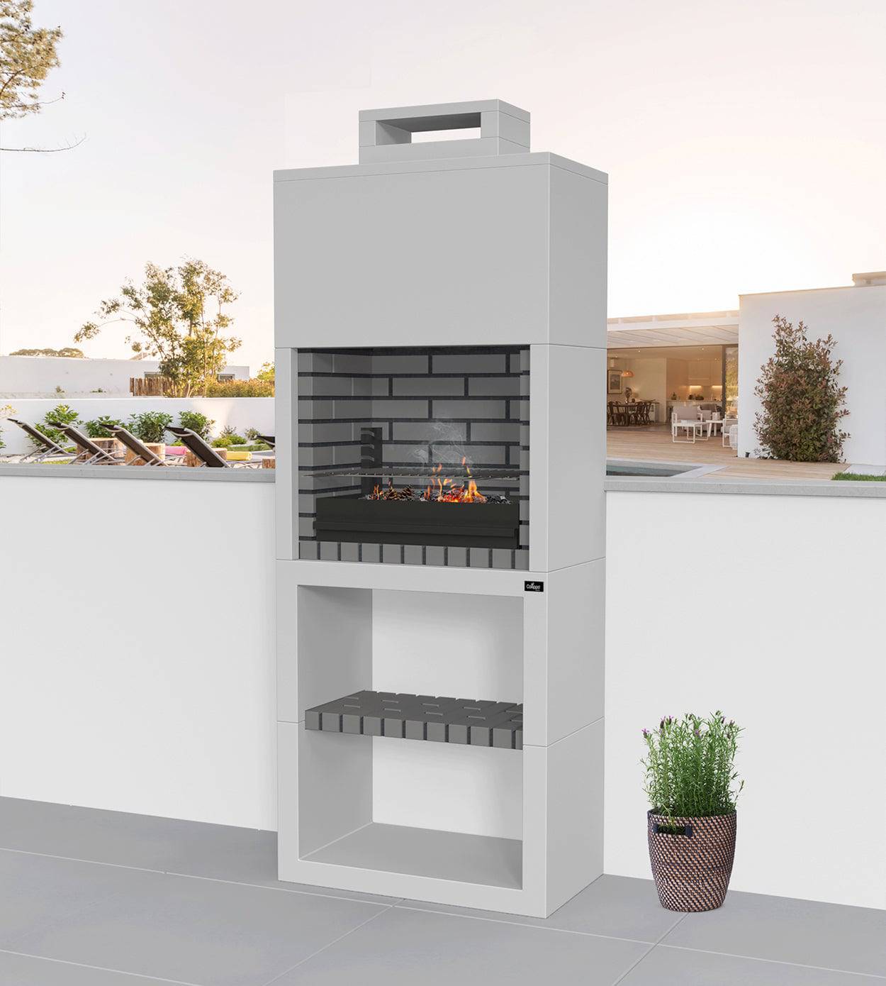 Barbacoa Modular Moderna Gama Maia