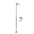 Douche en acier inoxydable STILLPOOL