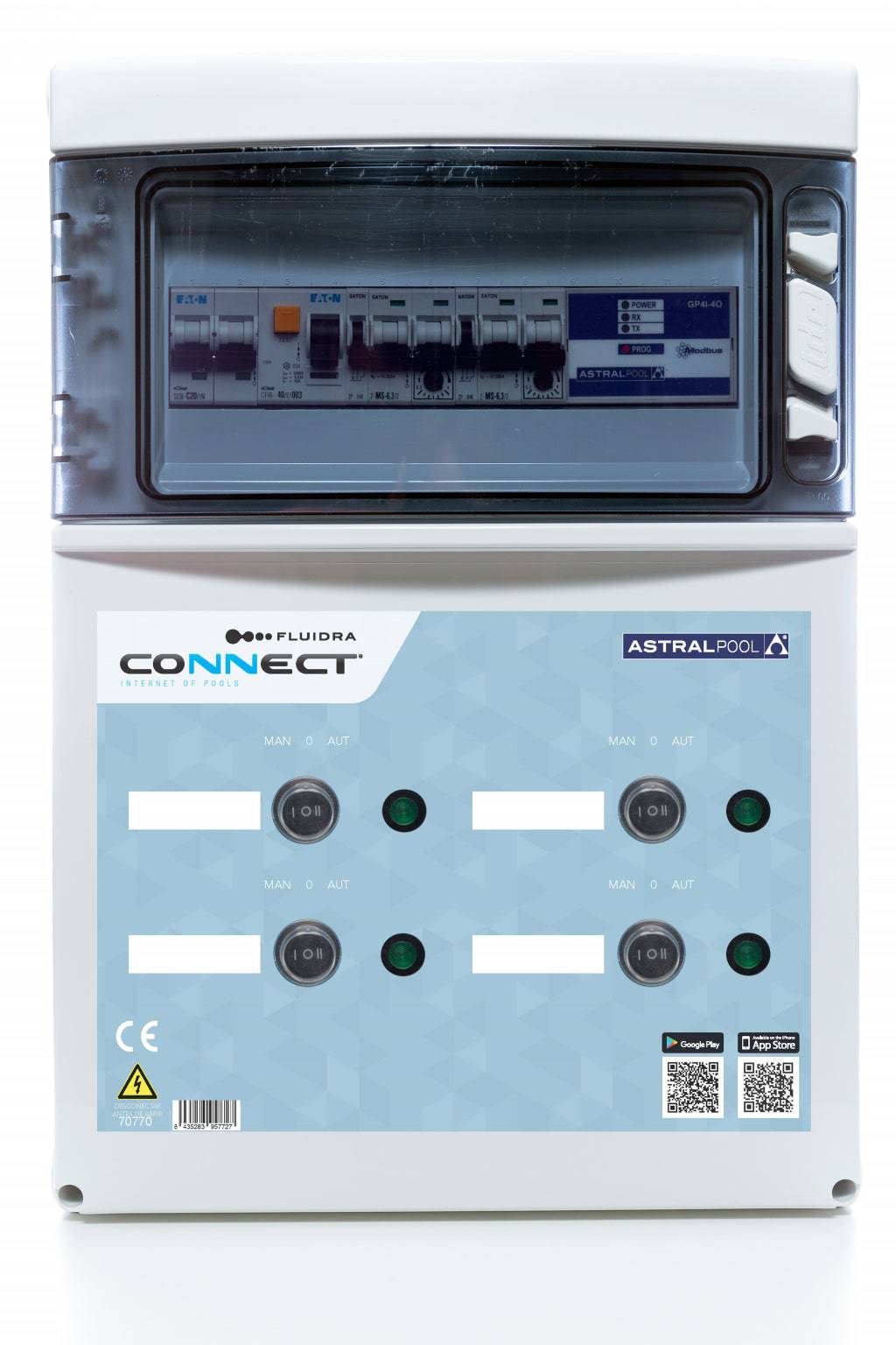 Connect &amp; Go Commercial – CONTROLLO POMPA CABINET Controllo pompe (fino a 4 pompe)