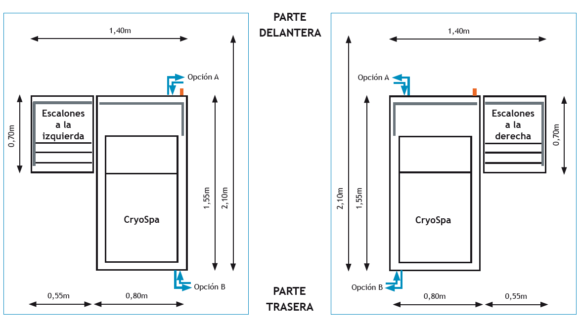 Bain glacé CryoSpa Sport - 2 à 4 personnes