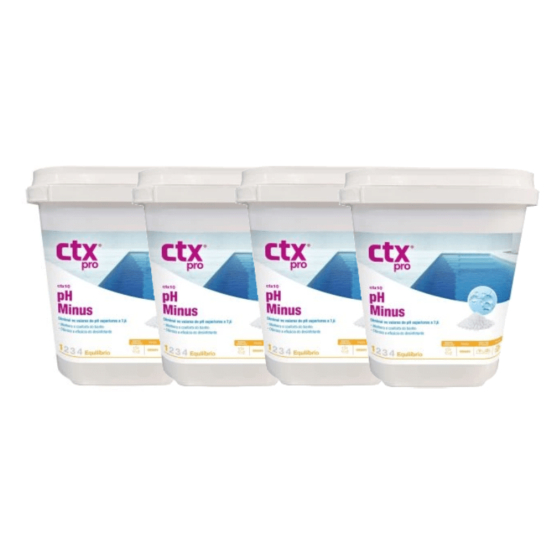 CTX-10 pH- (pH moins) Solide - Dosage : 1.5Kg-->100m3