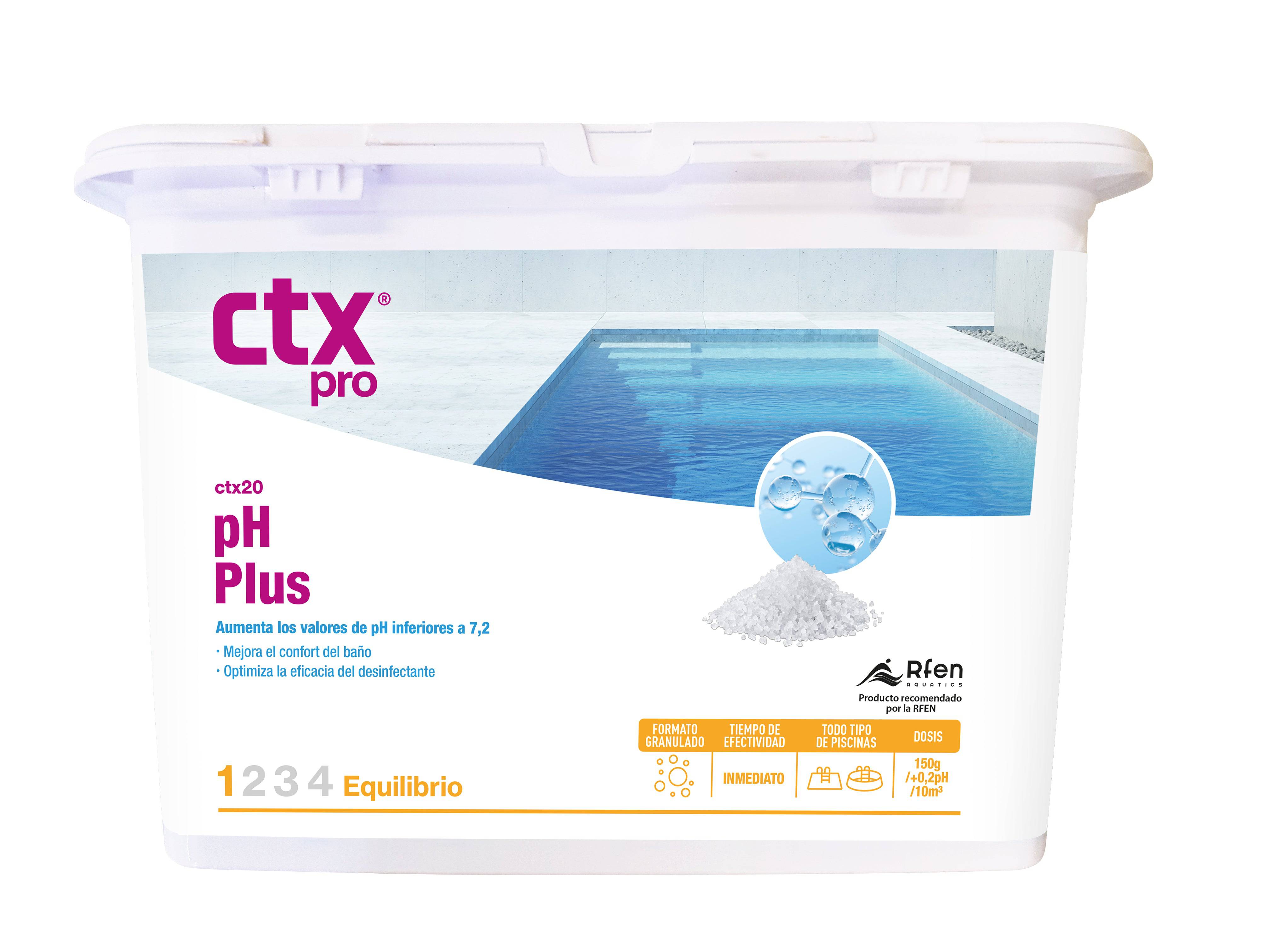 CTX-20 pH+ (pH plus) Vast - Dosering: 1.5Kg--&gt;100m3