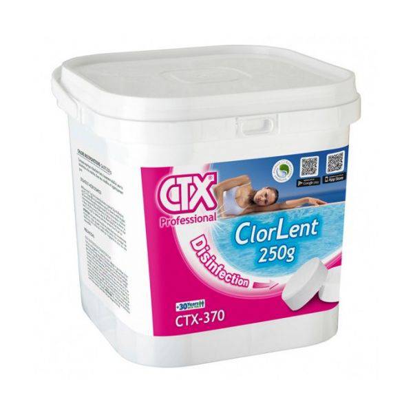 CTX-370 ClorLent Trichlortabletten 250gr