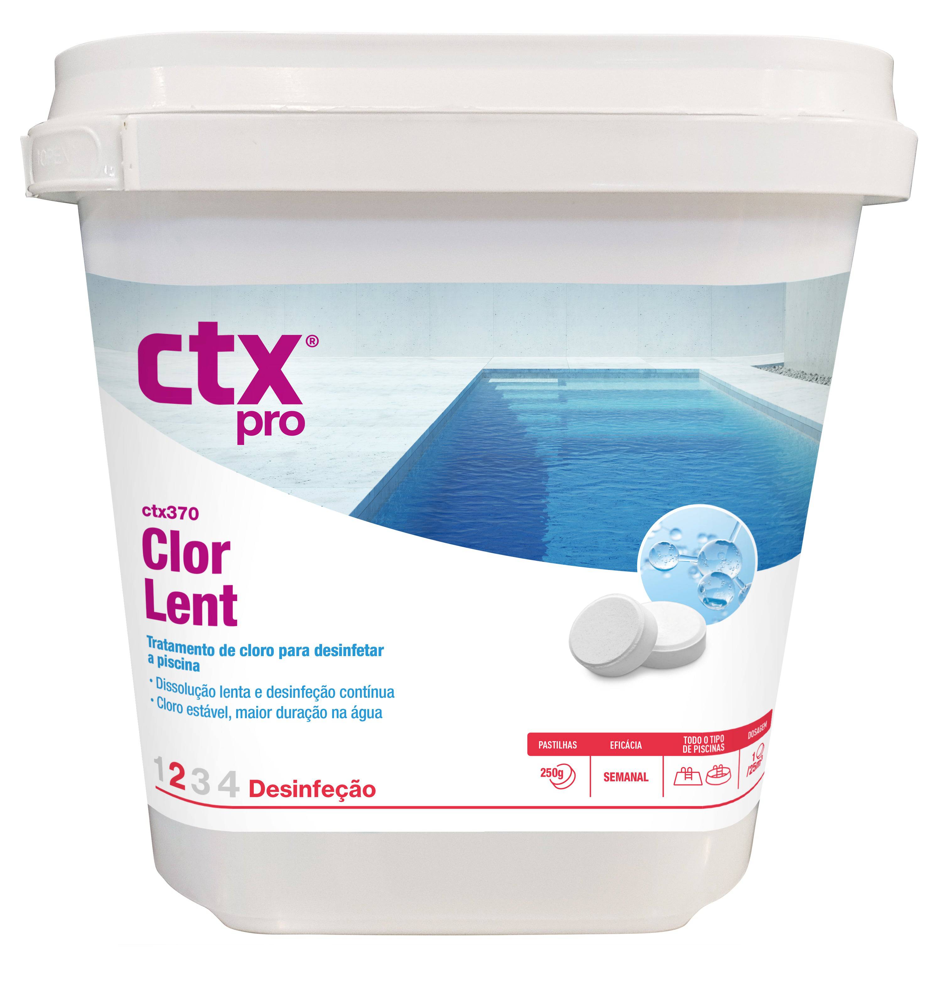 CTX-370 ClorLent Trichlortabletten 250gr