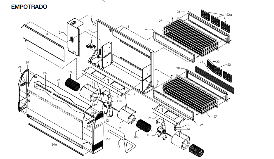 Déshumidificateur Sirocco et DT 850DT 800, 850 et 850E - Pièces détachées