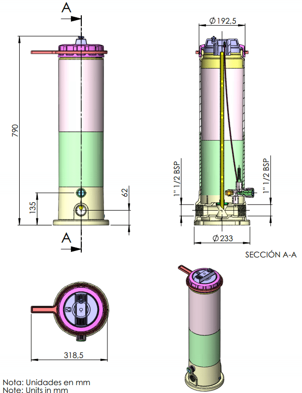 Metering Bromo - Dossi-5 in-line and Dossi-10 in-line