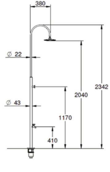 Duches Flexinox