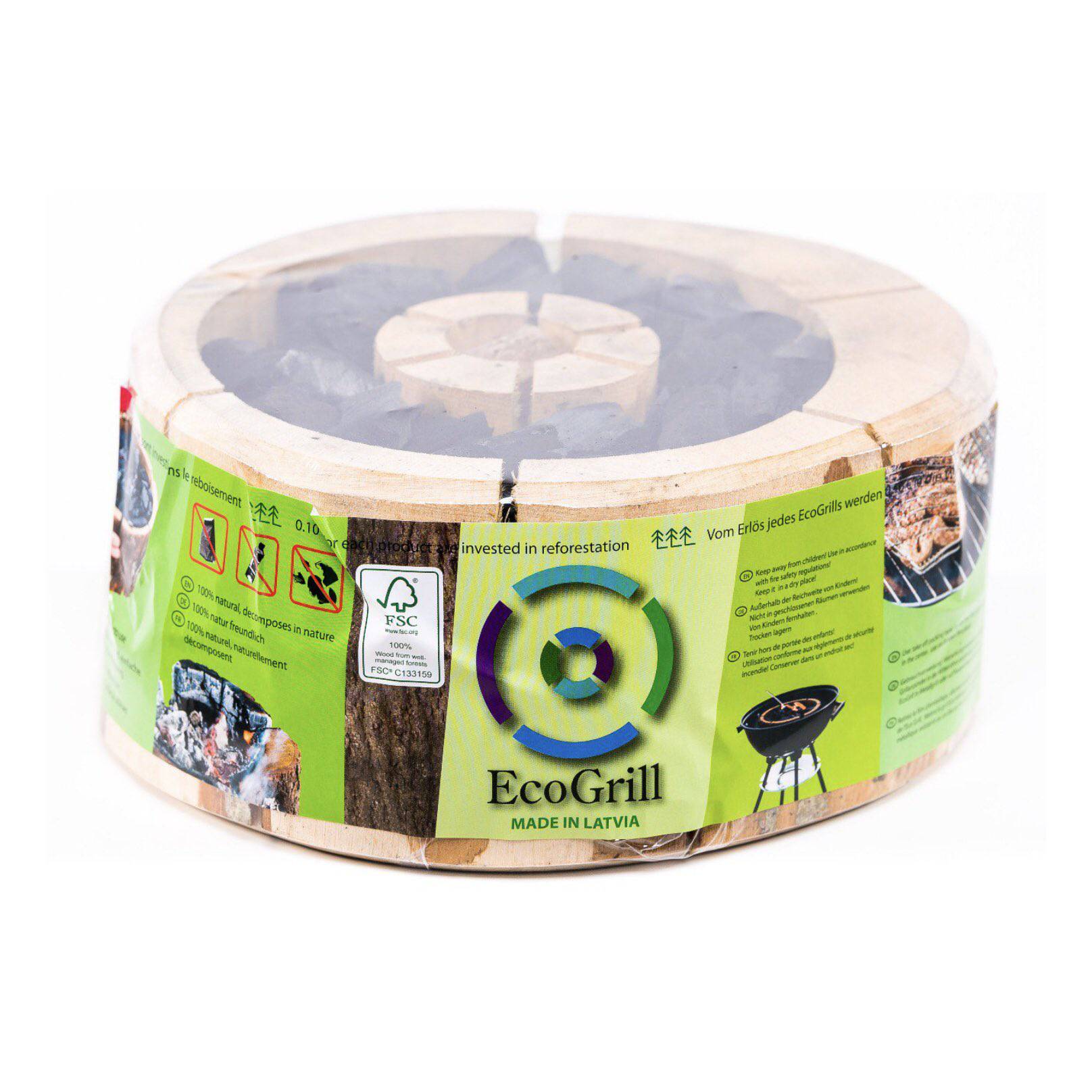 Ecogrill Biodegradable Charcoal - Outdoor Solution