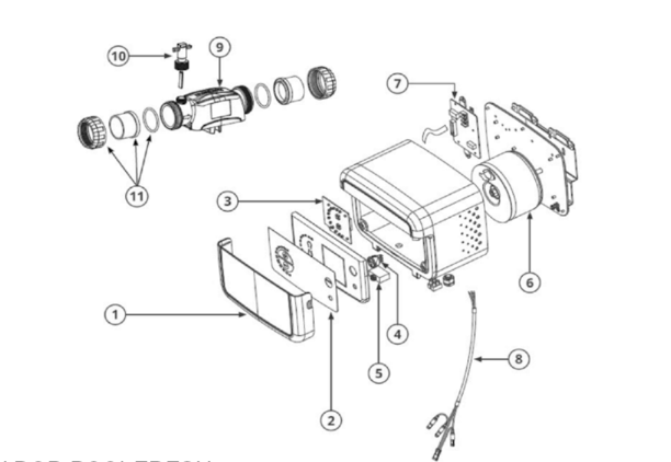 DAVEY POOLFRESH ELECTROLYZER - spare parts