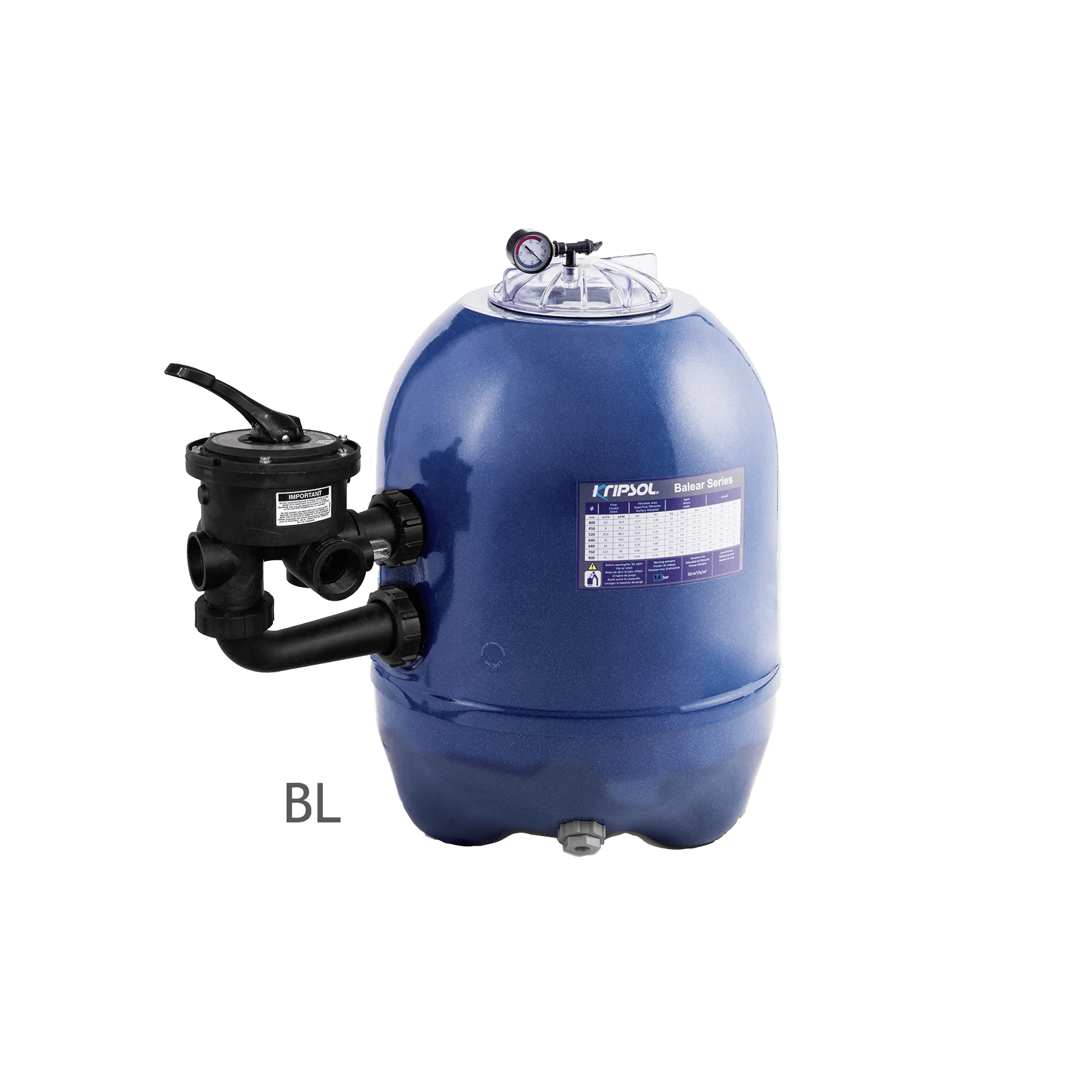 BALEAR BR/BL Sand Filter