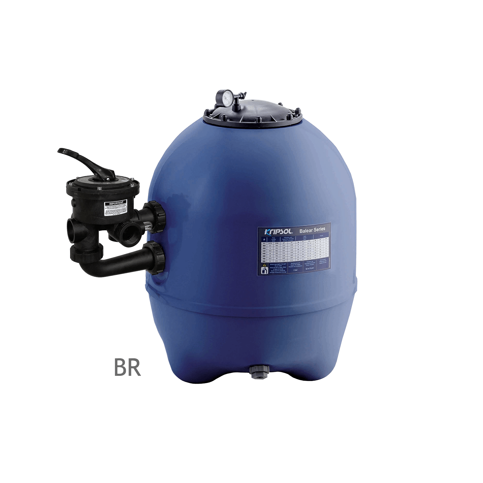 BALEAR BR/BL Sand Filter