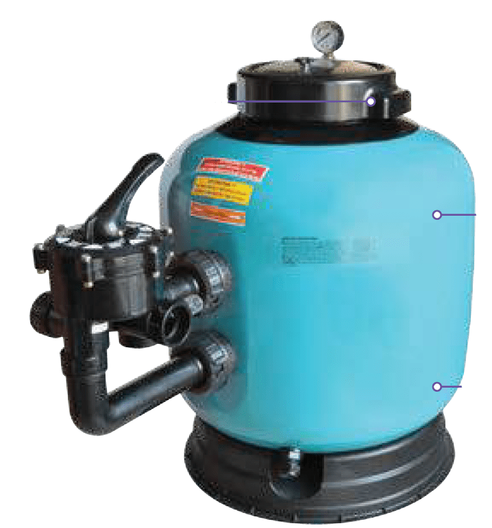 Laminated filter Deluxe Series - Side valve