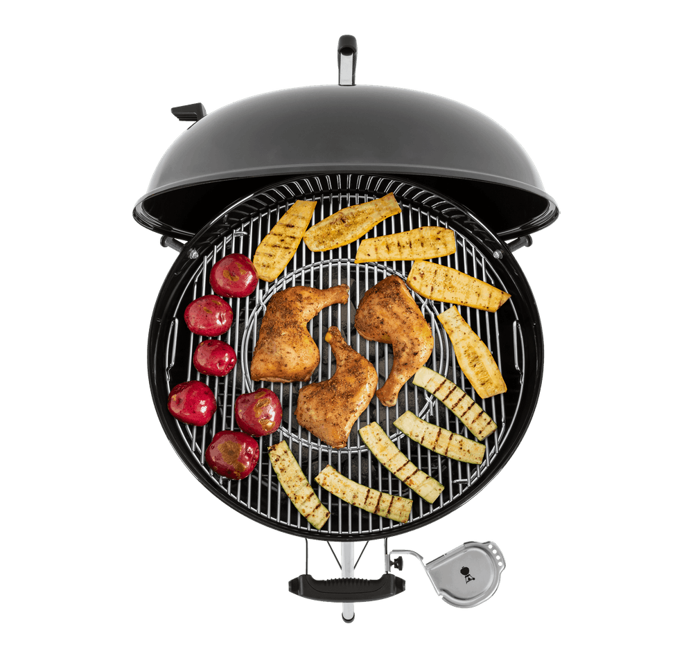 GBS E-5750 en C-750 Master-Touch Range houtskoolgrill 