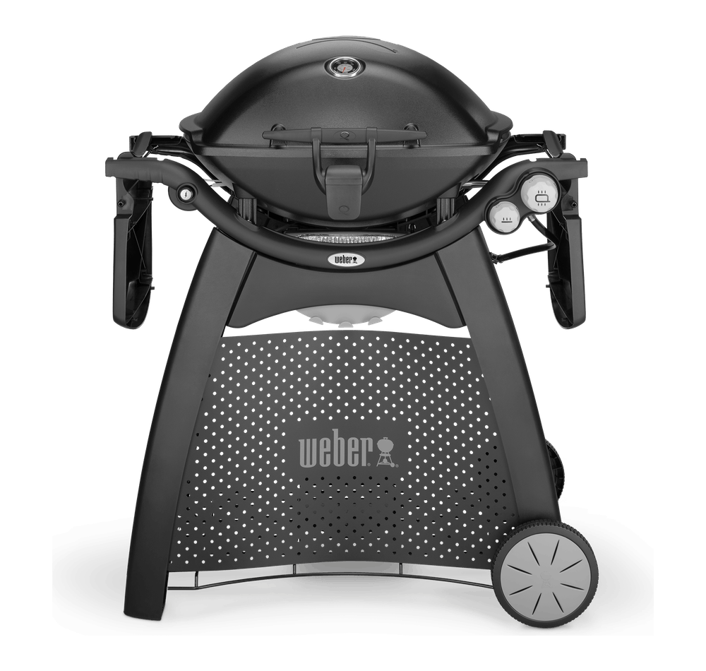 Weber Q 3200 Schwarzer Gasgrill - mit Rost