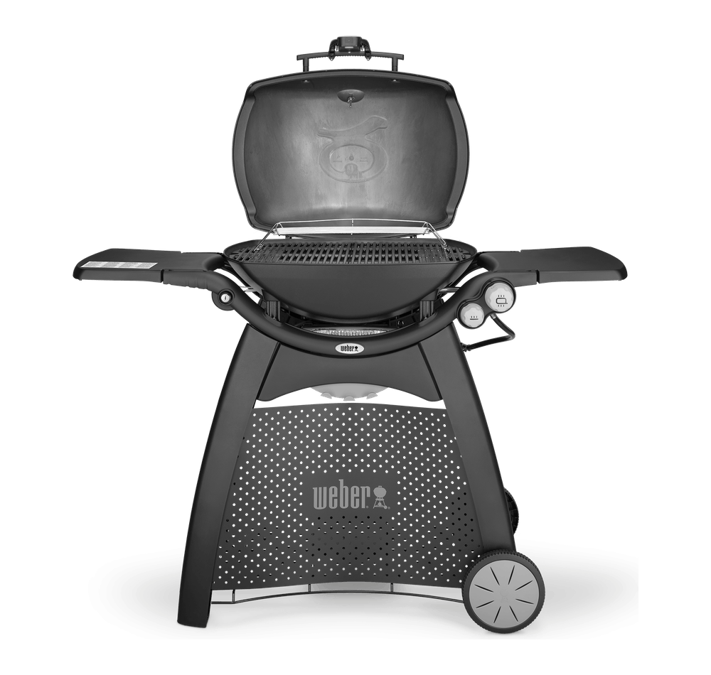 Weber Q 3200 Schwarzer Gasgrill - mit Rost