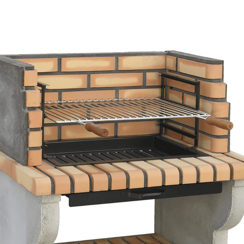 Grille de barbecue intégrée