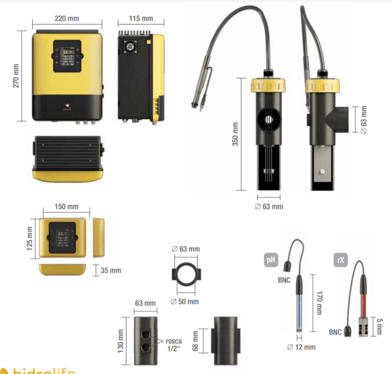 HIDROLIFE - Salt Electrolysis - SUGAR VALLEY / hayward exo iq