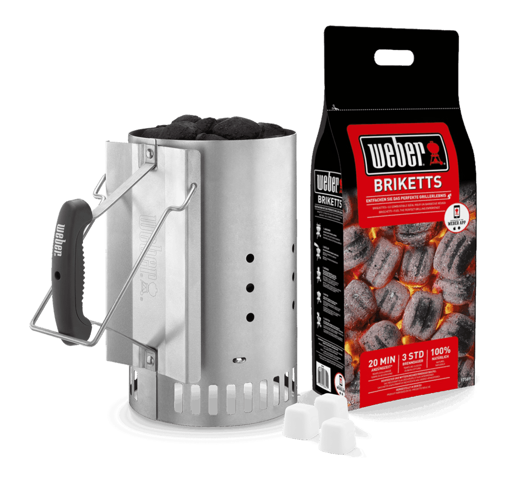 Kit Rapidfire Lighter Glass + Briquettes 2 kg