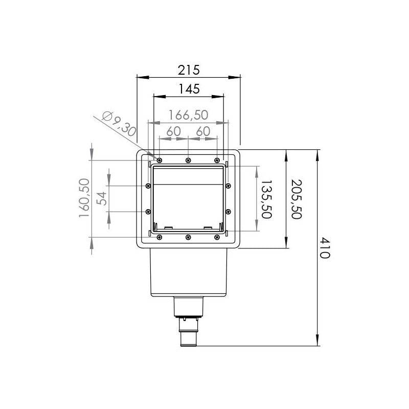 Skimmer Kit Steel pools and accessories Filtration - GRE