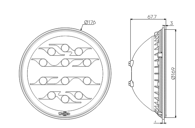 LAMPADE LED DI POTENZA DESIGN - WELTICO