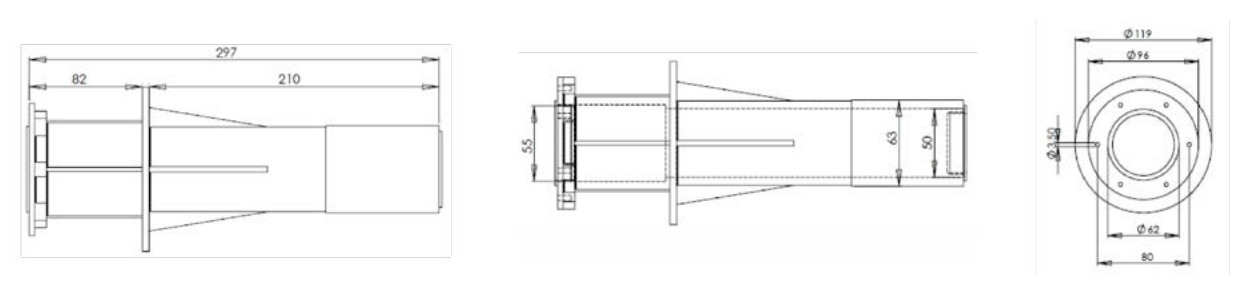 Traversées filetées ABS - béton