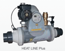 Intercambiador tubular agua-agua HEAT LINE