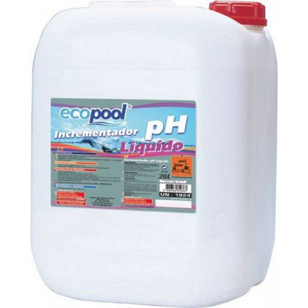 pH+ (pH plus) - 25lts - Dosage: 3,0lts-->100m3