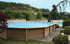 Piscine décagonale élargie en acier inoxydable 03 4,34 x 7,37m - Naturalis