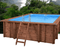 Piscina Elevada / Enterrada - Madera (Rectangular) - IGUAZU 600x419x131cm (22,51m3)